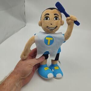 Tanner The Tooth Plush Doll Toothbrush Hero Mascot Books Stuffed Toy Figure‎